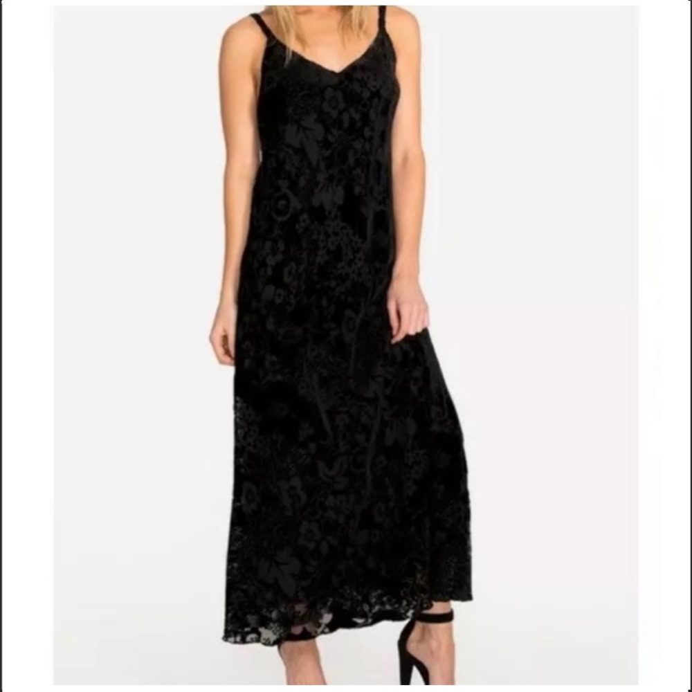 Johnny Was Love Velvet Maxi Dress